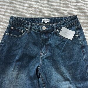 superdown dark wash denim jeans